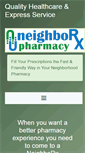 Mobile Screenshot of neighborxpharmacy.com